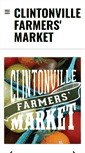 Mobile Screenshot of clintonvillefarmersmarket.org
